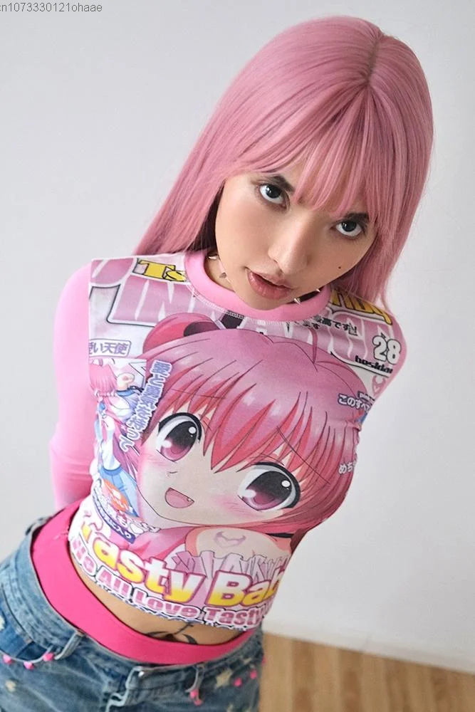 Tasty Babe Manga Long Sleeve Tee