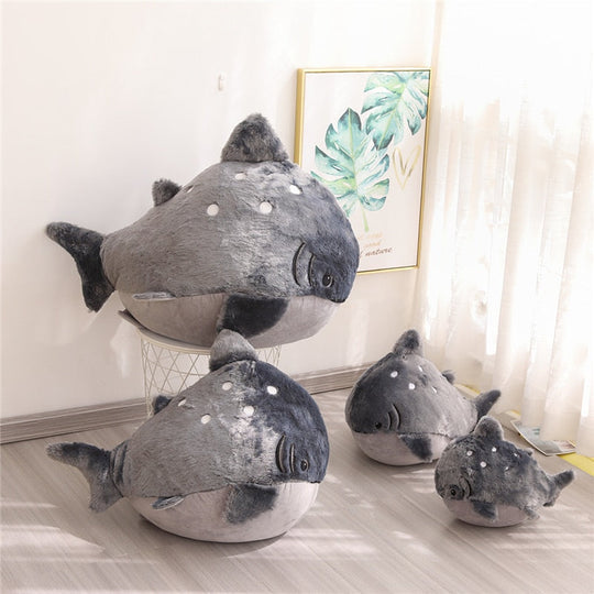 Plushies shark family