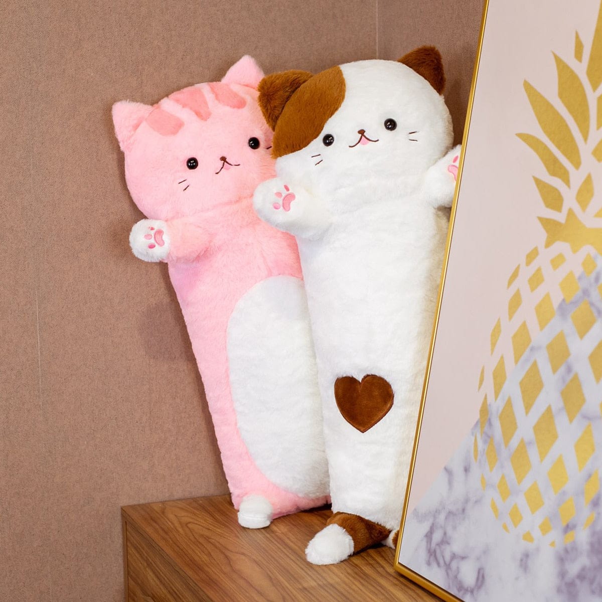 80cm Kawaii Ice Cream Cuddle Cat Plushie