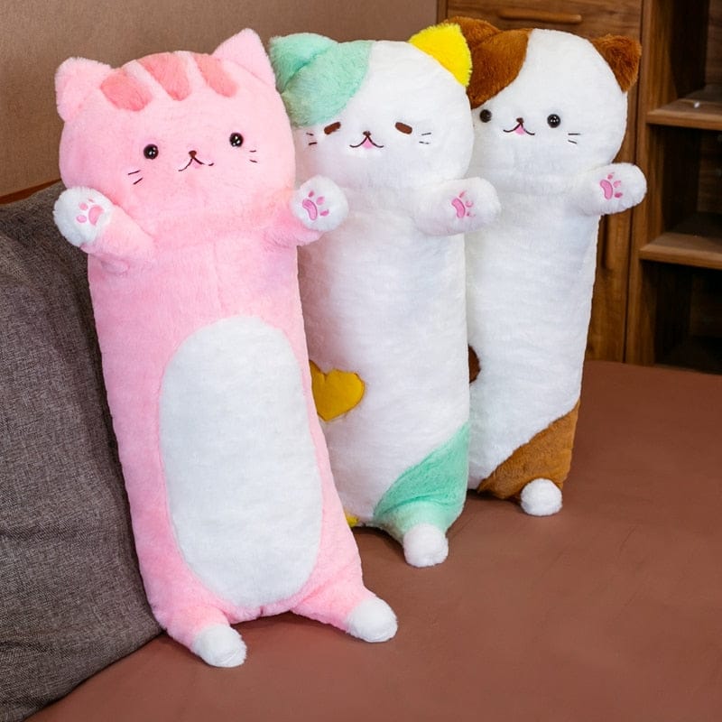 80cm Kawaii Ice Cream Cuddle Cat Plushie