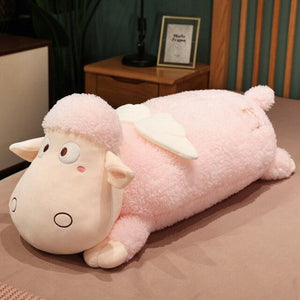 Adorable Flying Sheeps-Enchanted peach