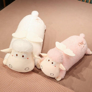 Adorable Flying Sheeps-Enchanted peach