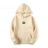 Adorable Frog Hoodie-Enchanted peach