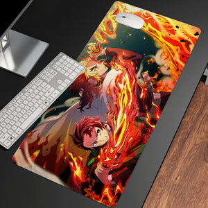 Anime Demon Slayer High Quality Large Mouse Pad-Enchanted peach