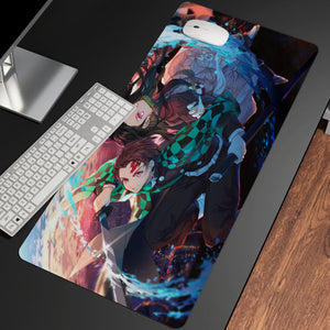 Anime Demon Slayer High Quality Large Mouse Pad-Enchanted peach