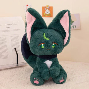 Anime Genshin Impact Fluffy Cats Plushies-Enchanted peach