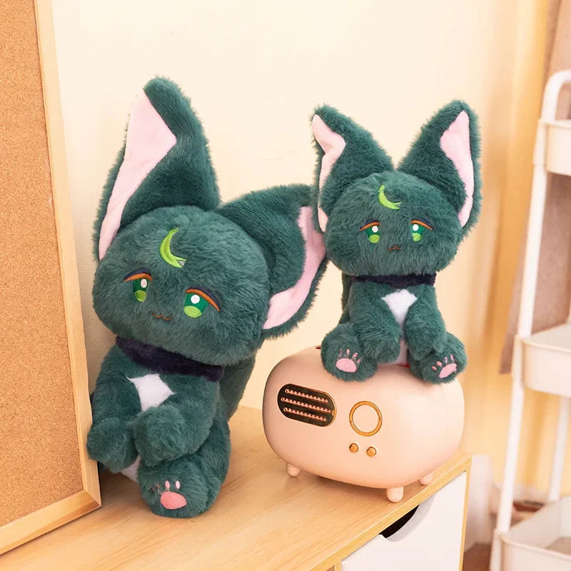 Anime Genshin Impact Fluffy Cats Plushies-Enchanted peach