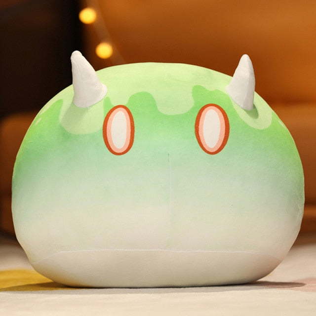 Anime Genshin Impact Slime Ball Plushies-Enchanted peach