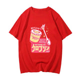 Anime Kero Pudding Cups Cardcaptor Sakura Unisex Tee-Enchanted peach