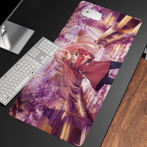 Anime Zero Two Darling In The Franxx Large Mouse Pad Collection-Enchanted peach