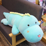 Arlo the Giant Dinosaur Plushie-Enchanted peach