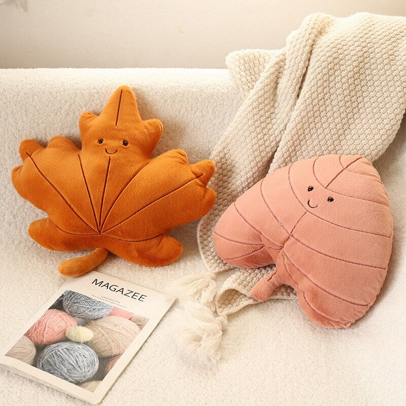 Autumn Leaves Plushie Collection-Enchanted peach