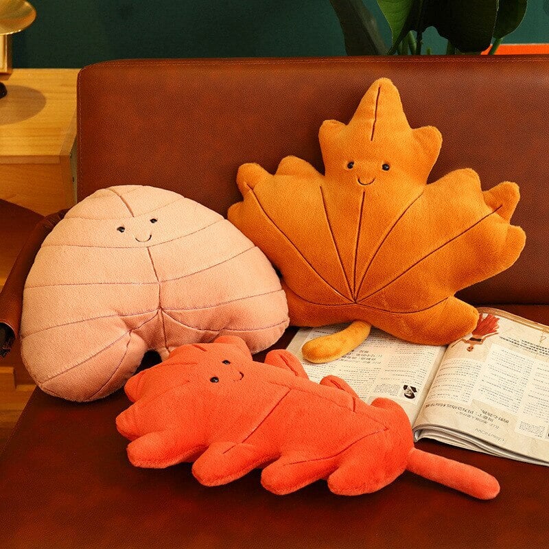 Autumn Leaves Plushie Collection-Enchanted peach