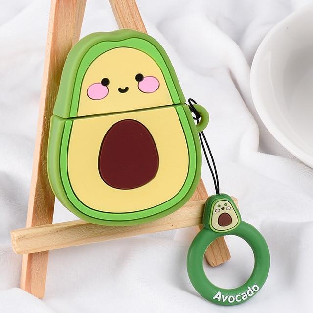 Avocado Airpods Case (1&2)-Enchanted peach