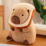 Baby Capybara Animal Dress-up Plushie Collection-Enchanted peach