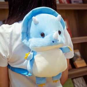 Baby Dinos Backpack-Enchanted peach