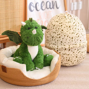 Baby Dragon Egg 2-in-1 Plush-Enchanted peach