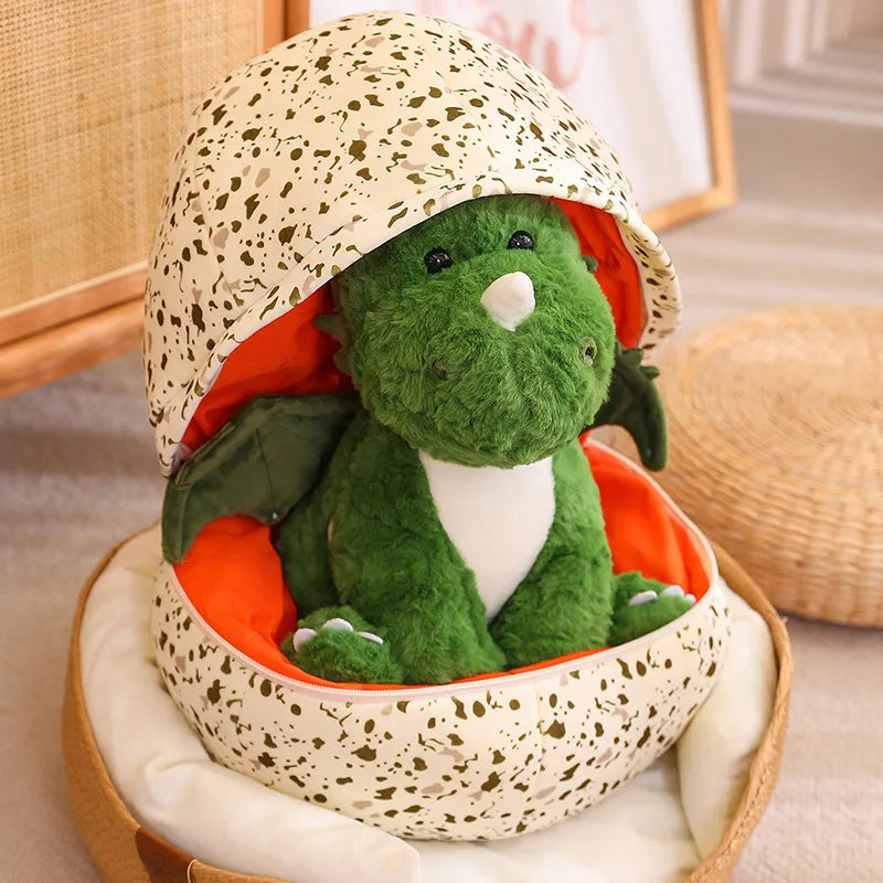 Baby Dragon Egg 2-in-1 Plush-Enchanted peach