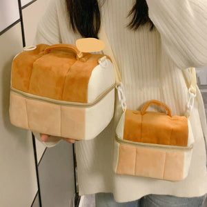 Baked Bread Side Bag-Enchanted peach