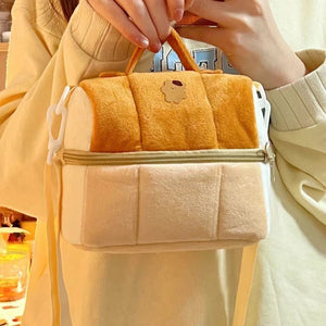 Baked Bread Side Bag-Enchanted peach