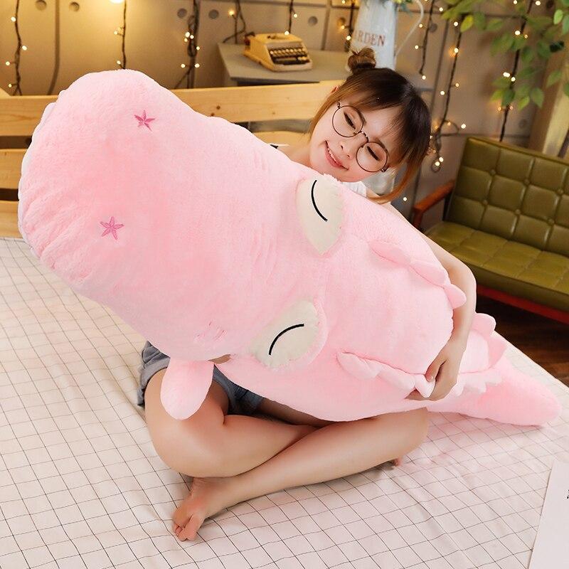 Big Nose Croco Snuggle Buddy-Enchanted peach