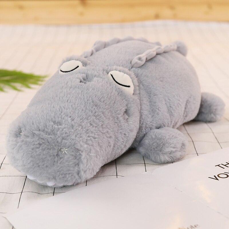 Big Nose Croco Snuggle Buddy-Enchanted peach