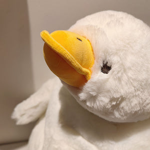 Billy the Chunky Grumpy Duck Plushie-Enchanted peach