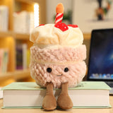 Birthday Celebration Cake Plushie Buddies-Enchanted peach