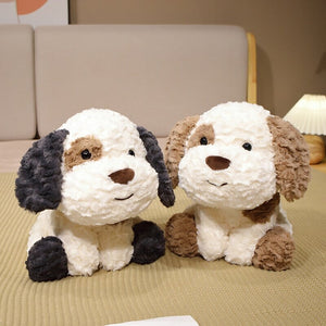 Bonny & Sydney the Spotty Dog Plushies-Enchanted peach