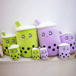 Bubble Tea Family Taro & Matcha Edition-Enchanted peach