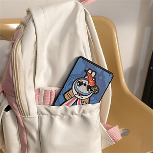 Bunny Pastel Backpack Bag-Enchanted peach