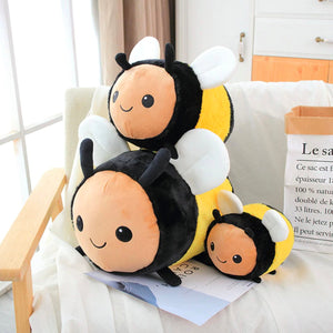 Busy Bugs Ladybird Bumblebee Plushies-Enchanted peach