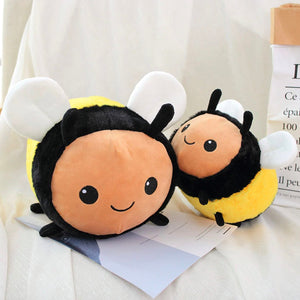 Busy Bugs Ladybird Bumblebee Plushies-Enchanted peach