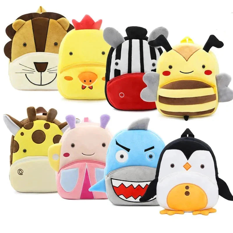 Cartoon Animal Children's BackPack Collection-Enchanted peach