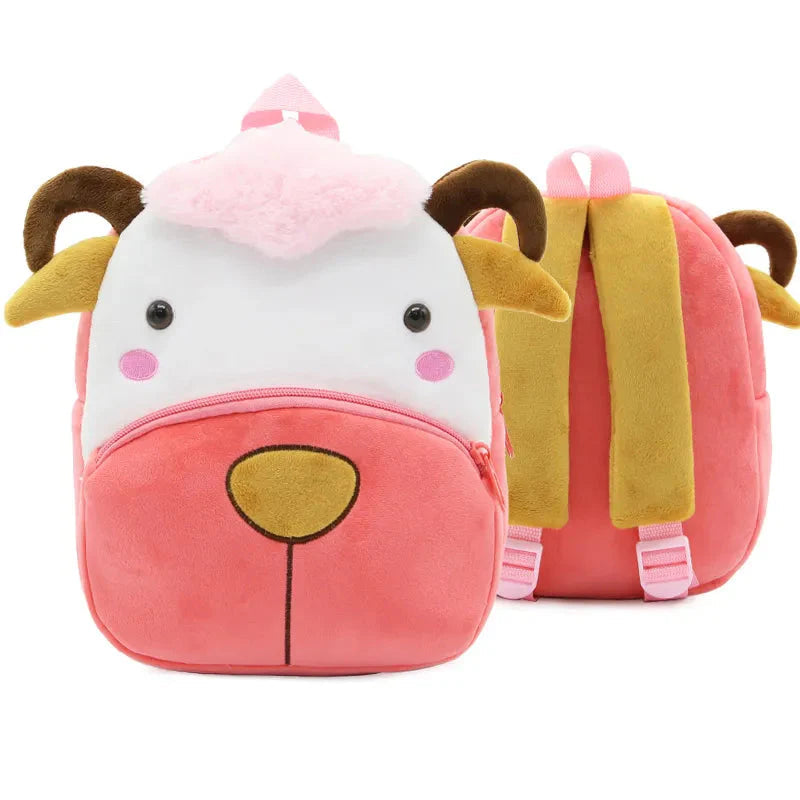 Cartoon Animal Children's BackPack Collection-Enchanted peach