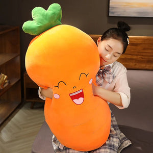 Cheerful Vegetables Plushies-Enchanted peach