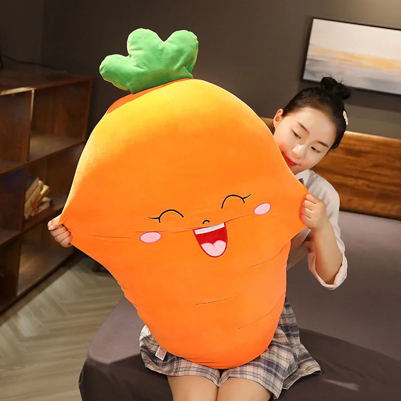 Cheerful Vegetables Plushies-Enchanted peach