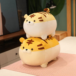 Chonky Tiger Buddy Plushies-Enchanted peach