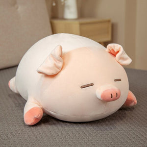 Chubby Chonky Pink Piggy Plushies | NEW-Enchanted peach