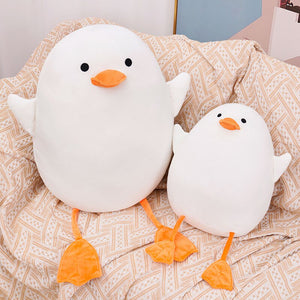 Chubby Kawaii Seagull Plushie-Enchanted peach