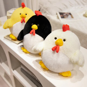 Chunky Chicken Plushies-Enchanted peach