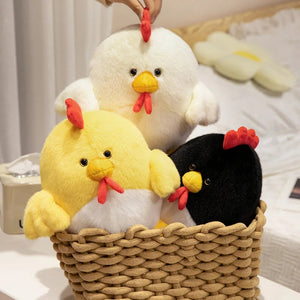 Chunky Chicken Plushies-Enchanted peach