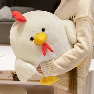 Chunky Chicken Plushies-Enchanted peach