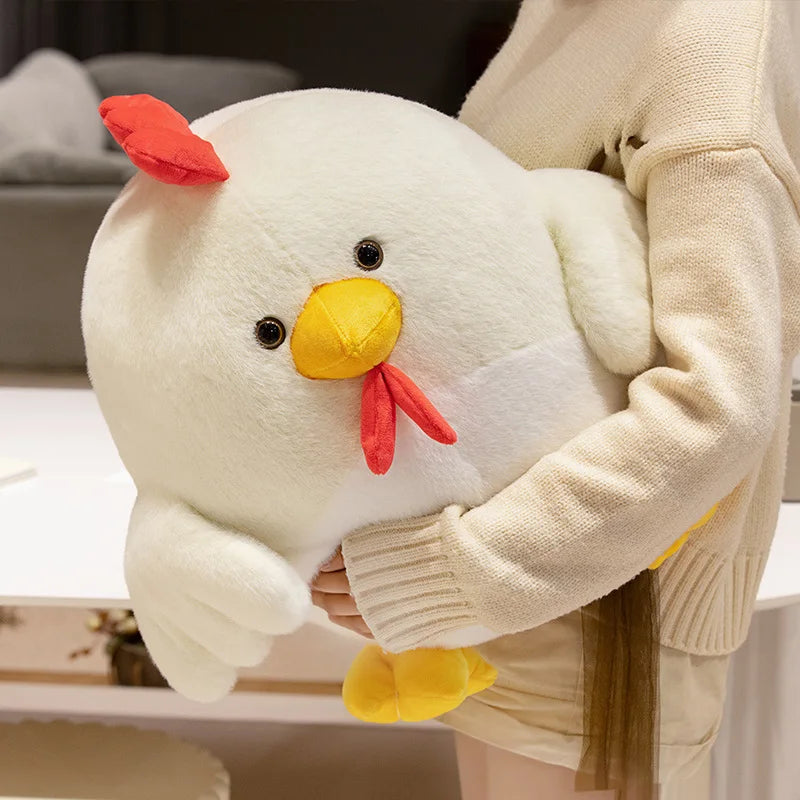 Chunky Chicken Plushies-Enchanted peach