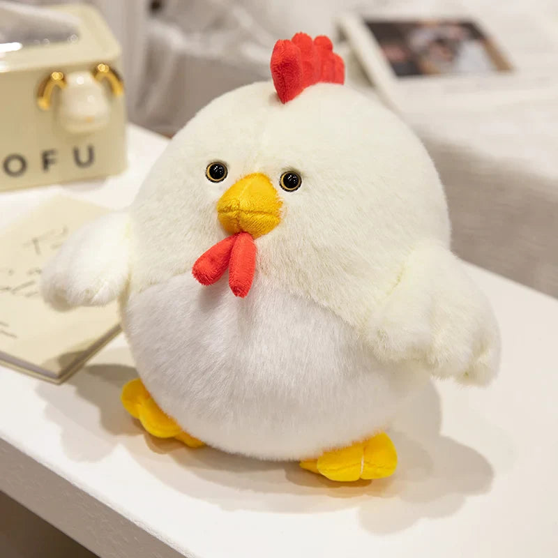 Chunky Chicken Plushies-Enchanted peach