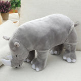 Colorful Cuddly Rhino Plushies-Enchanted peach