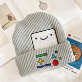 Colourful BMO Robot Beanie Hat-Enchanted peach