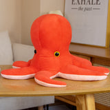 Colourful Octopus Duo Plushie-Enchanted peach