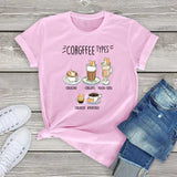 Corgi Corgfee Type Dog Tee-Enchanted peach