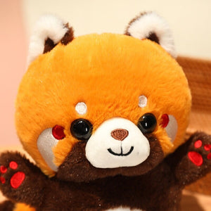 Cosplay Chai the Red Panda Plushie-Enchanted peach